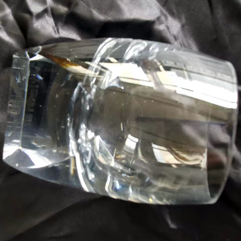 奥尔特K9加工水晶玻璃杯喷砂内雕工艺日用玻璃制品玻璃杯摆件